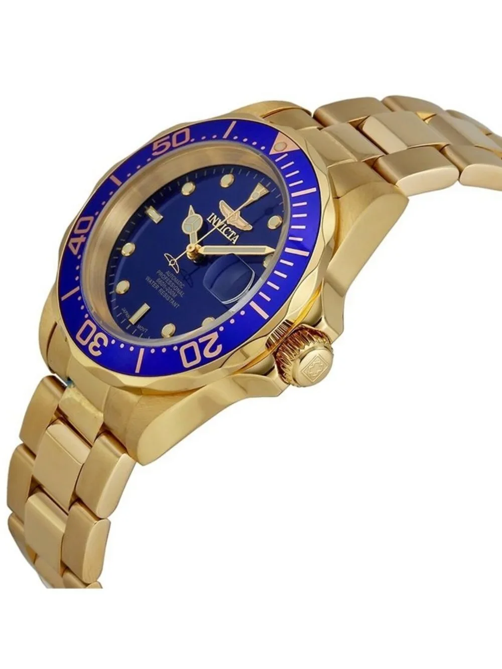 NWT Invicta Pro Diver Automatic Blue Dial Men's Watch